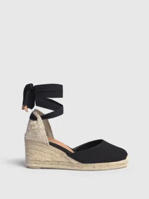 CARINA SANDALS WEDGE | BLACK
