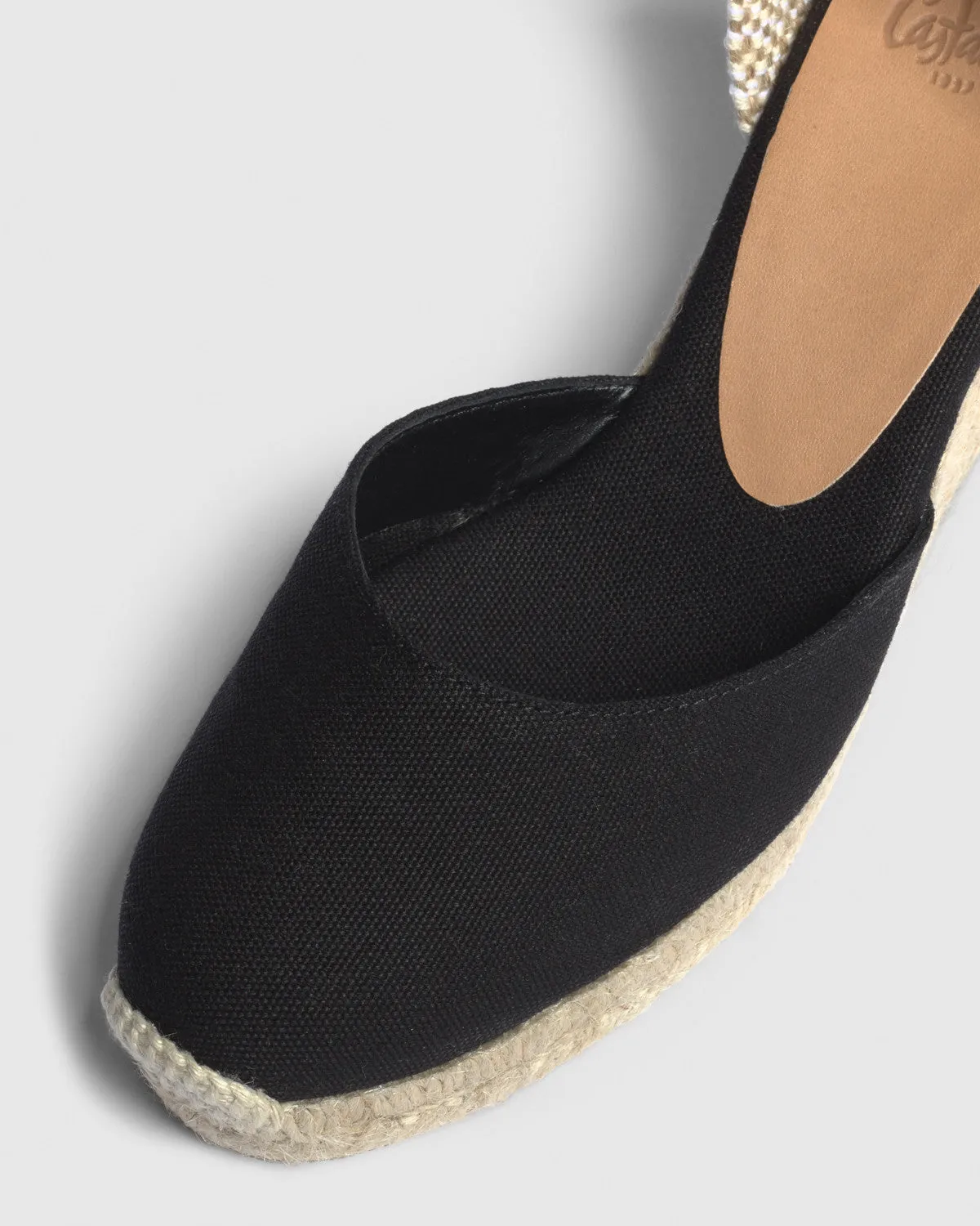 CARINA SANDALS WEDGE | BLACK