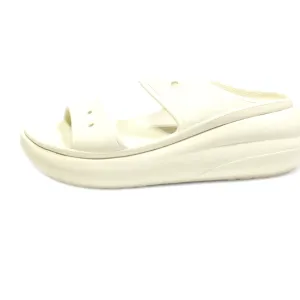 Crocs Classic Platform Wedge Sandals Eva Beige Colour For Women