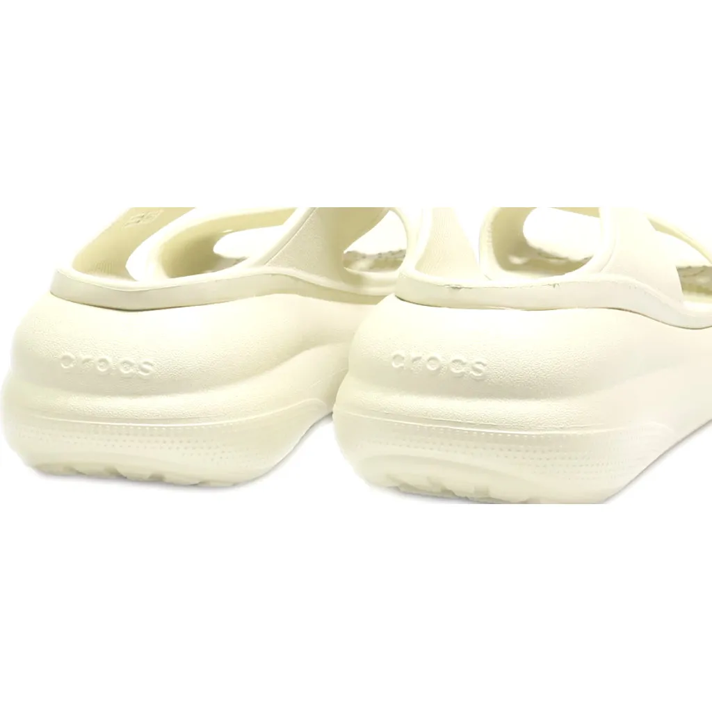 Crocs Classic Platform Wedge Sandals Eva Beige Colour For Women