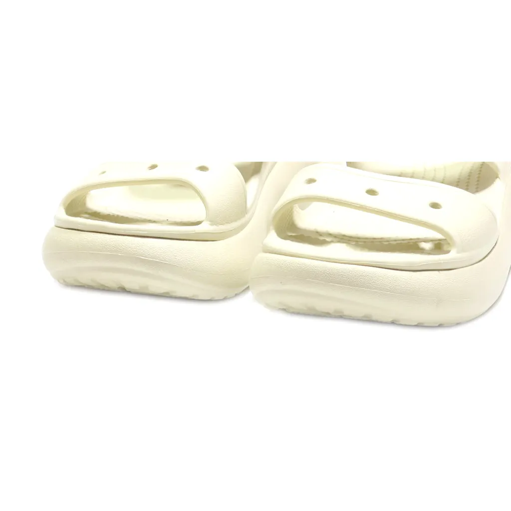 Crocs Classic Platform Wedge Sandals Eva Beige Colour For Women