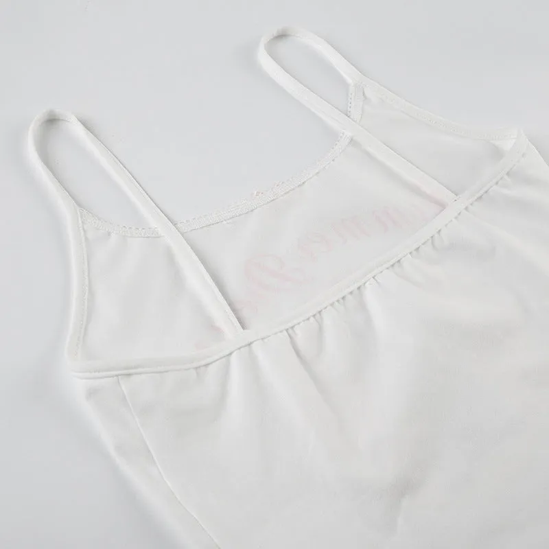 Cute Bunny Print Cami Top