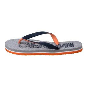 Denim Side Flip Flops Casual Sandals Rubber Blue Colour For Men