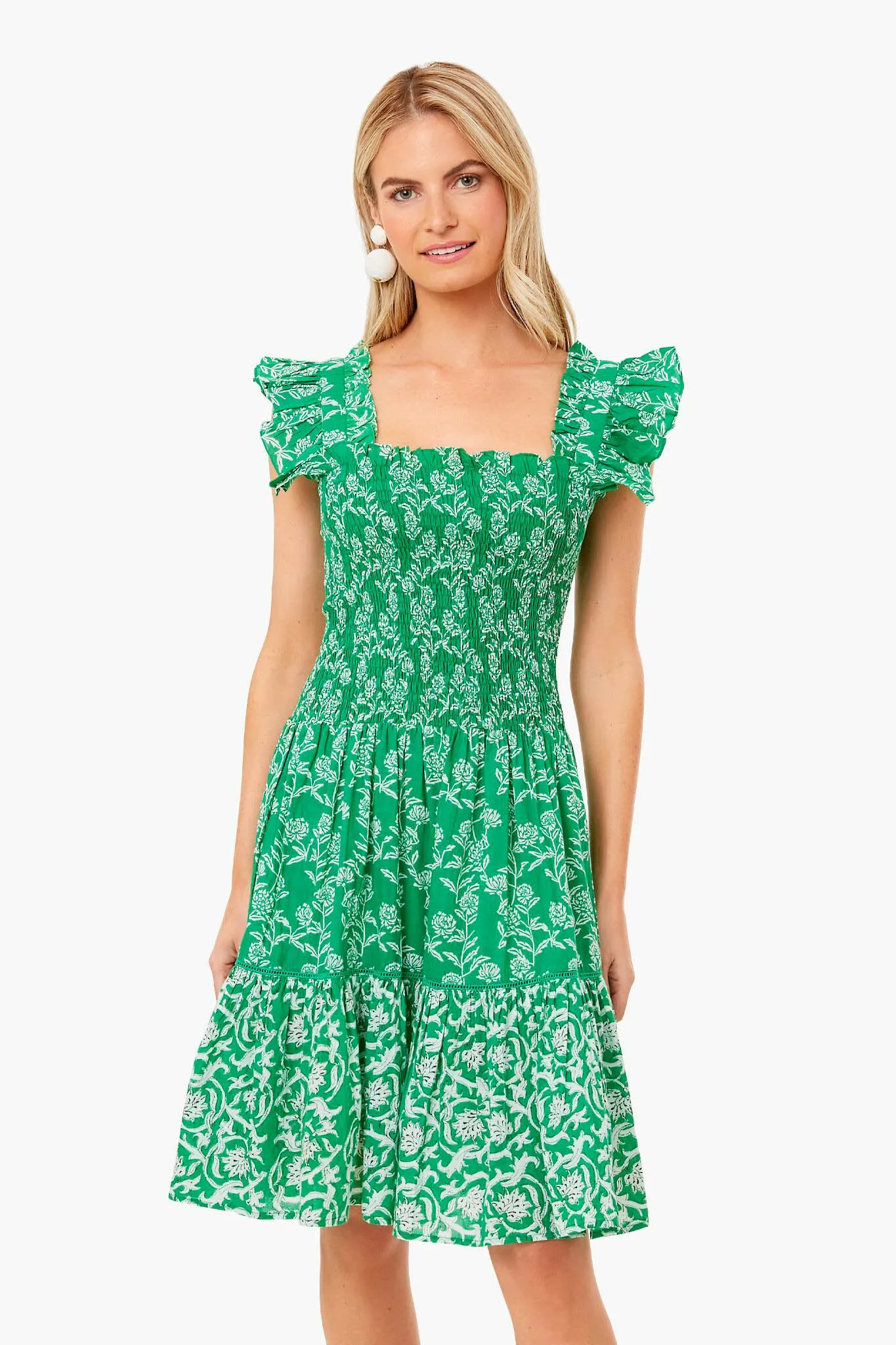 Exclusive Frankie Green Elena Dress