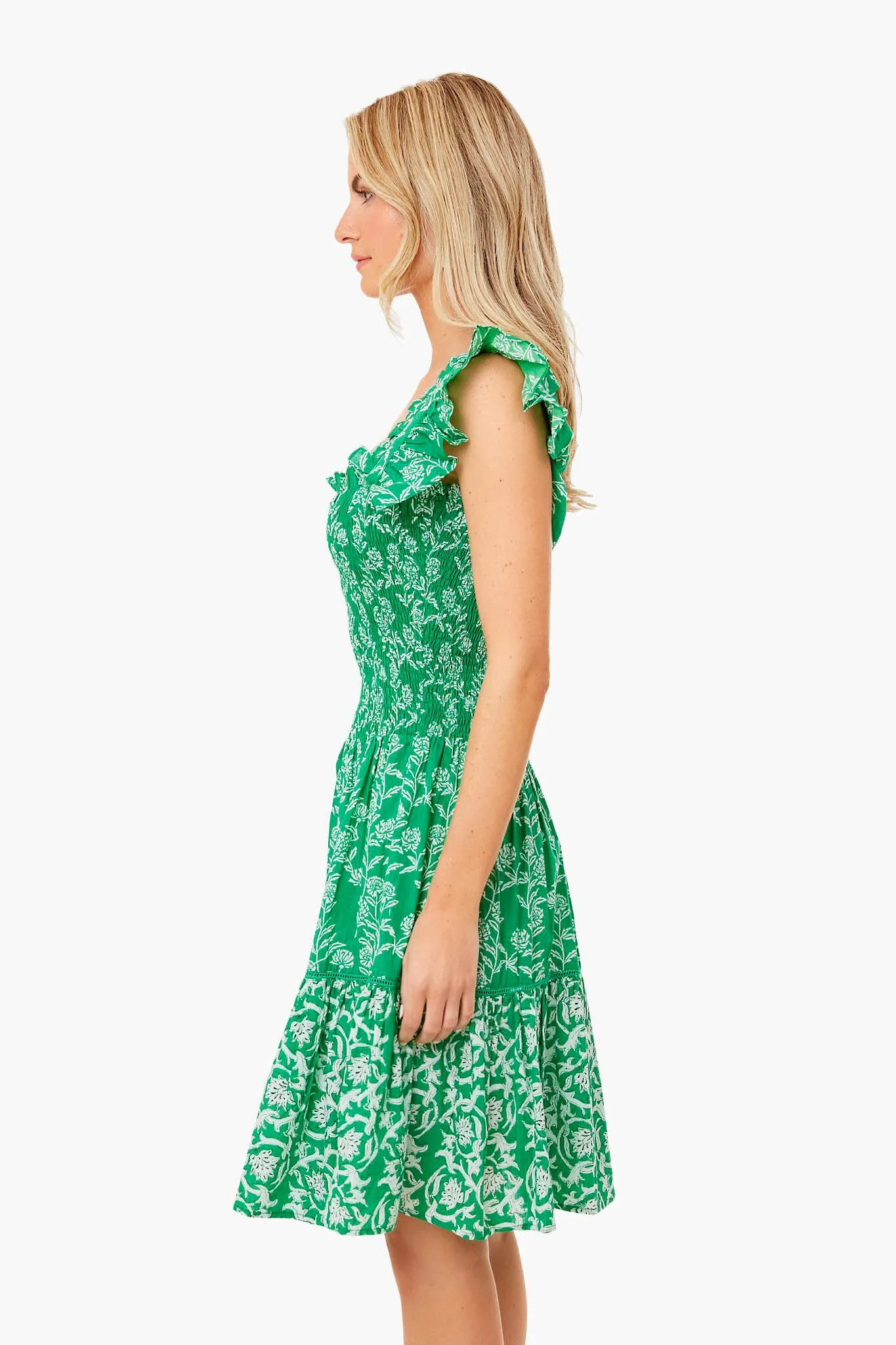 Exclusive Frankie Green Elena Dress