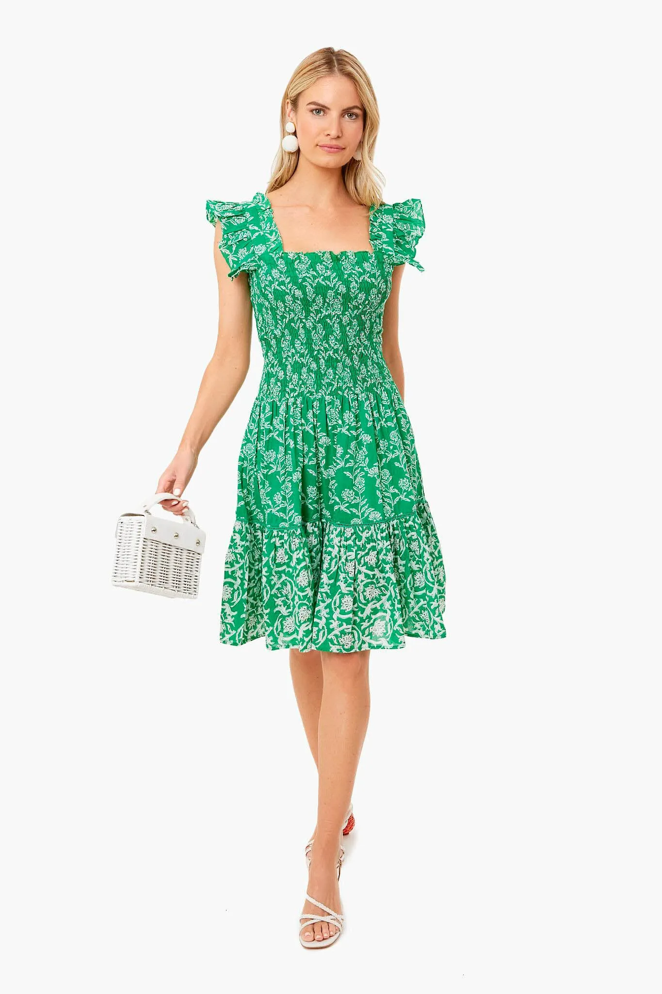 Exclusive Frankie Green Elena Dress