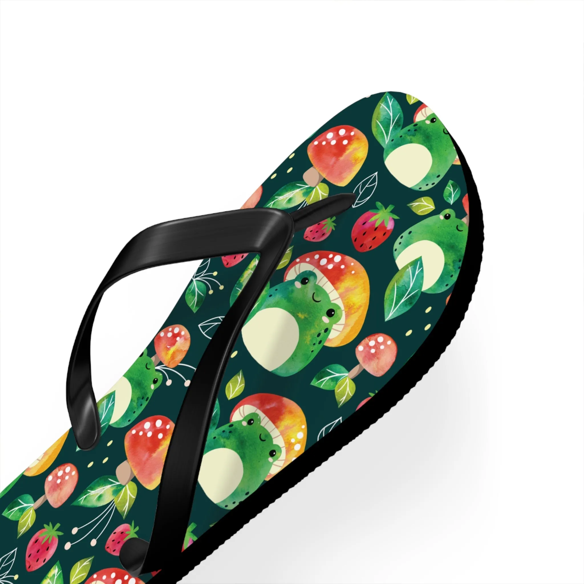 Fun Summer Flip-Flops Frog and Toad Sandals