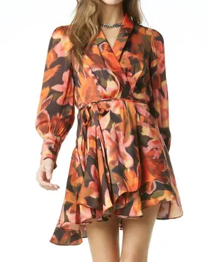 Glenna Dress in Bromeliad Ikat V2 | Bromeliad Ikat V2