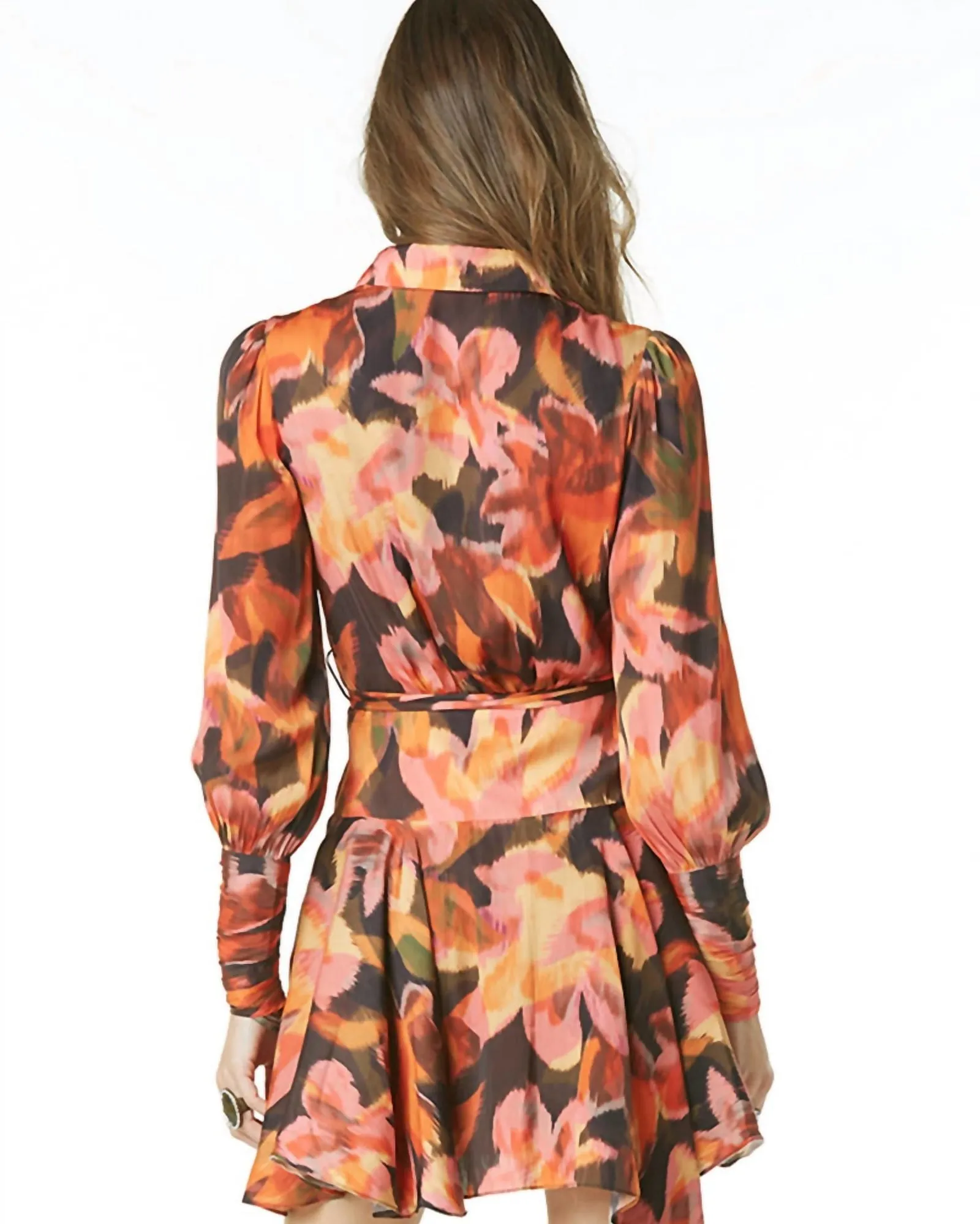 Glenna Dress in Bromeliad Ikat V2 | Bromeliad Ikat V2