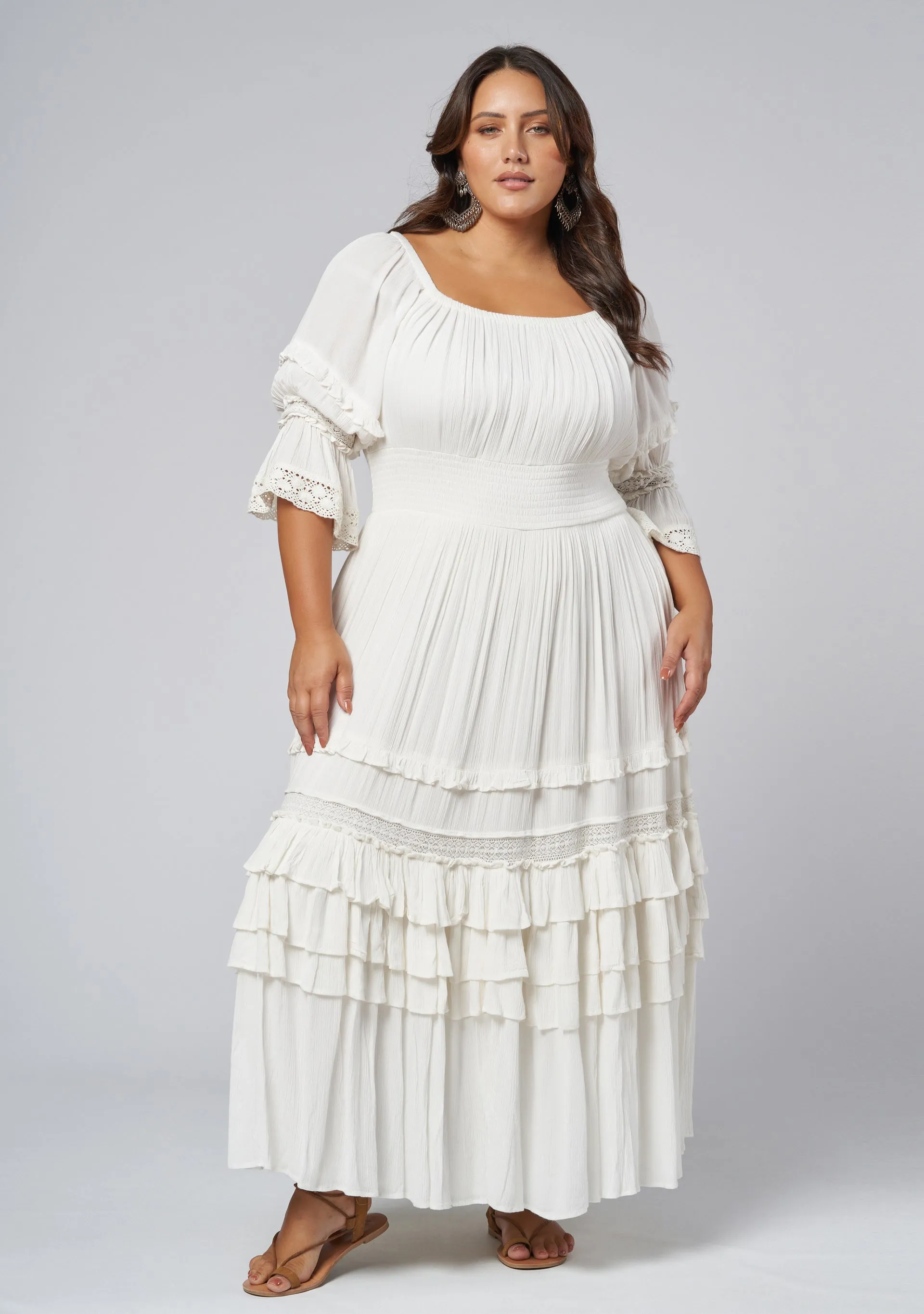 Grecian Goddess Maxi Dress