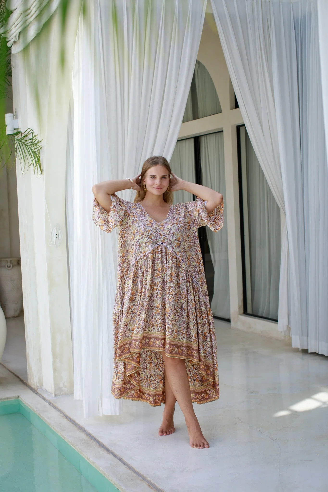 Hannah Boho High Low