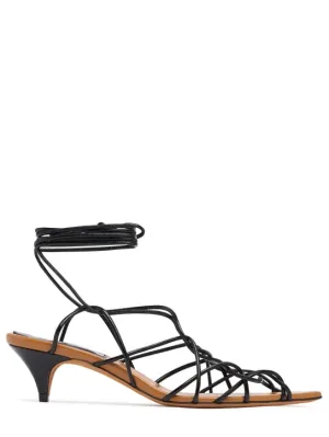 Khaite   45mm Arden strappy sandals 
