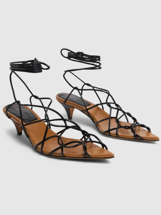Khaite   45mm Arden strappy sandals 