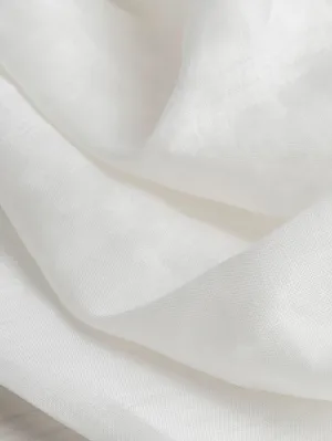 Lightweight European Linen - White