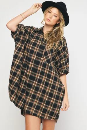 Love Hurts Flannel Dress
