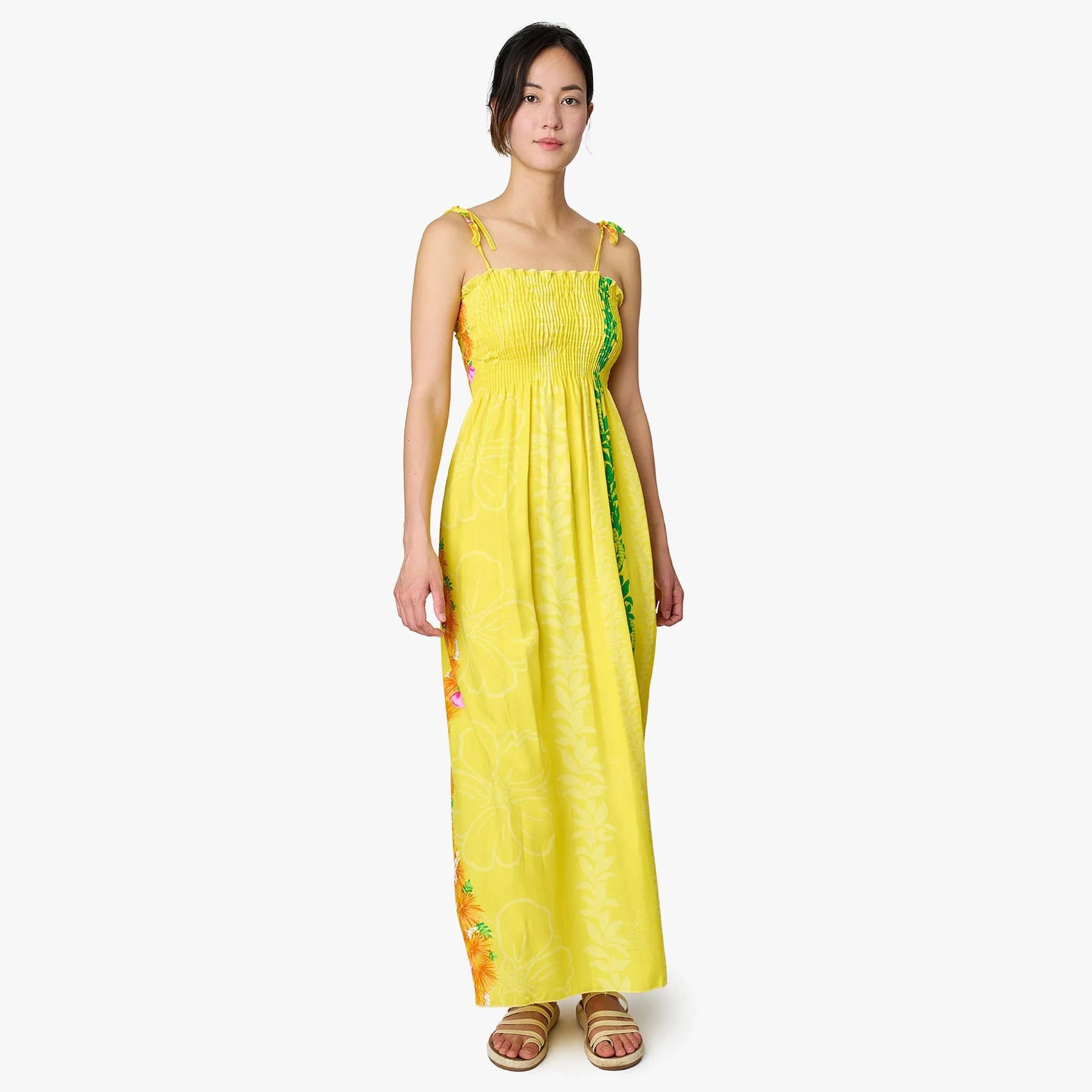 Ohia Long Smock Dress