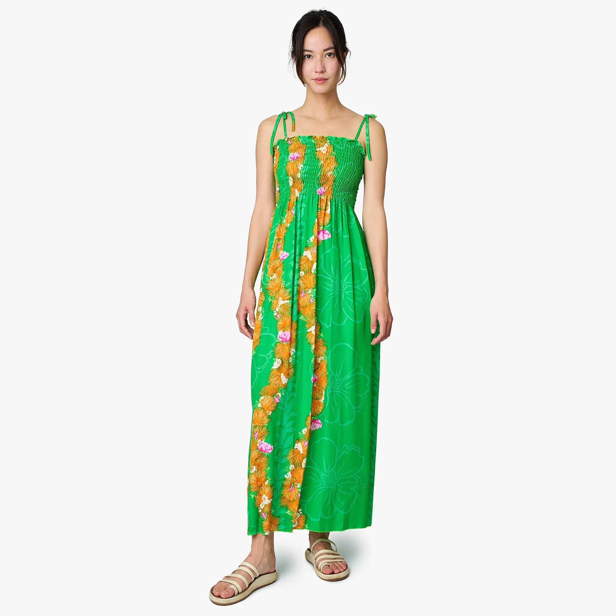 Ohia Long Smock Dress