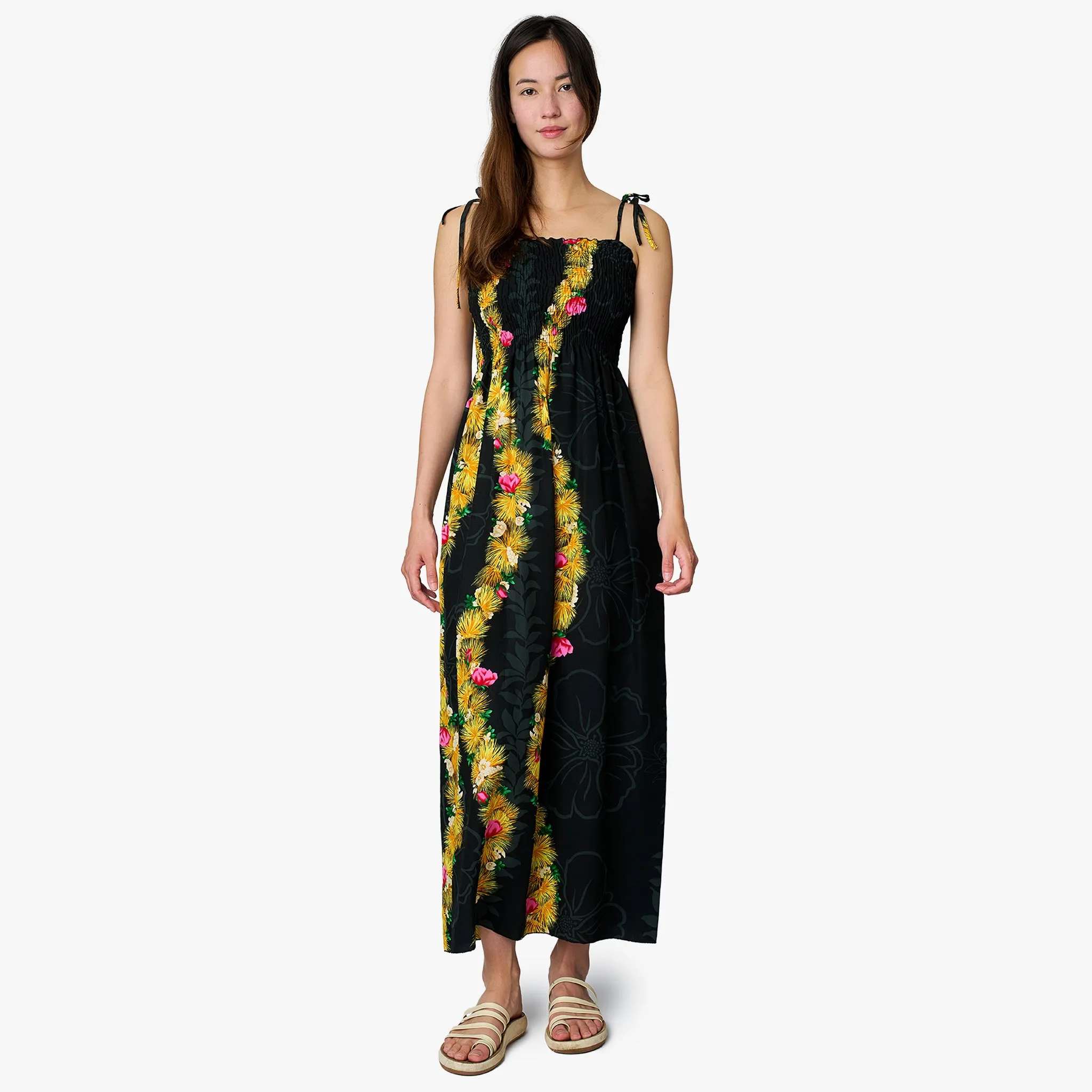 Ohia Long Smock Dress