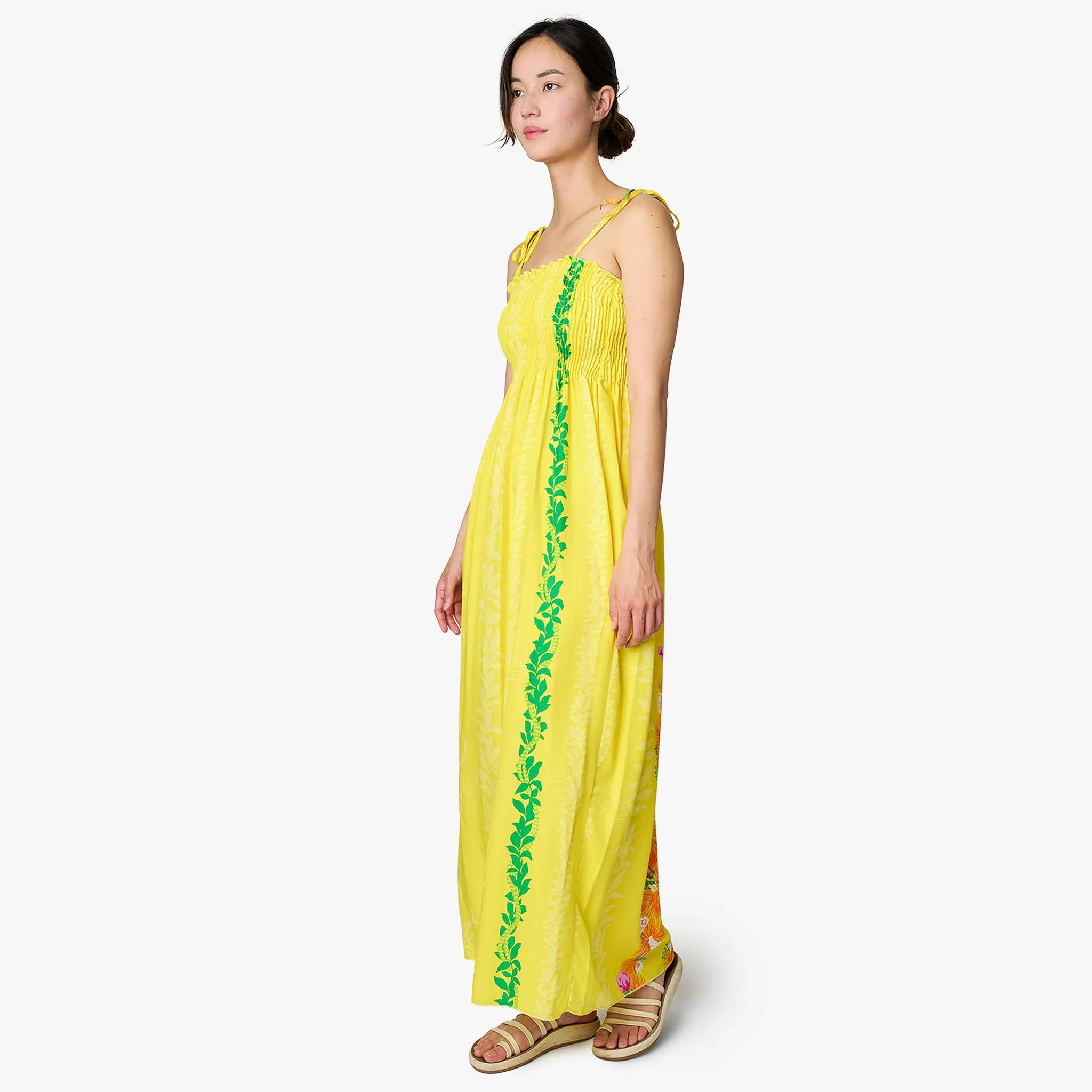 Ohia Long Smock Dress