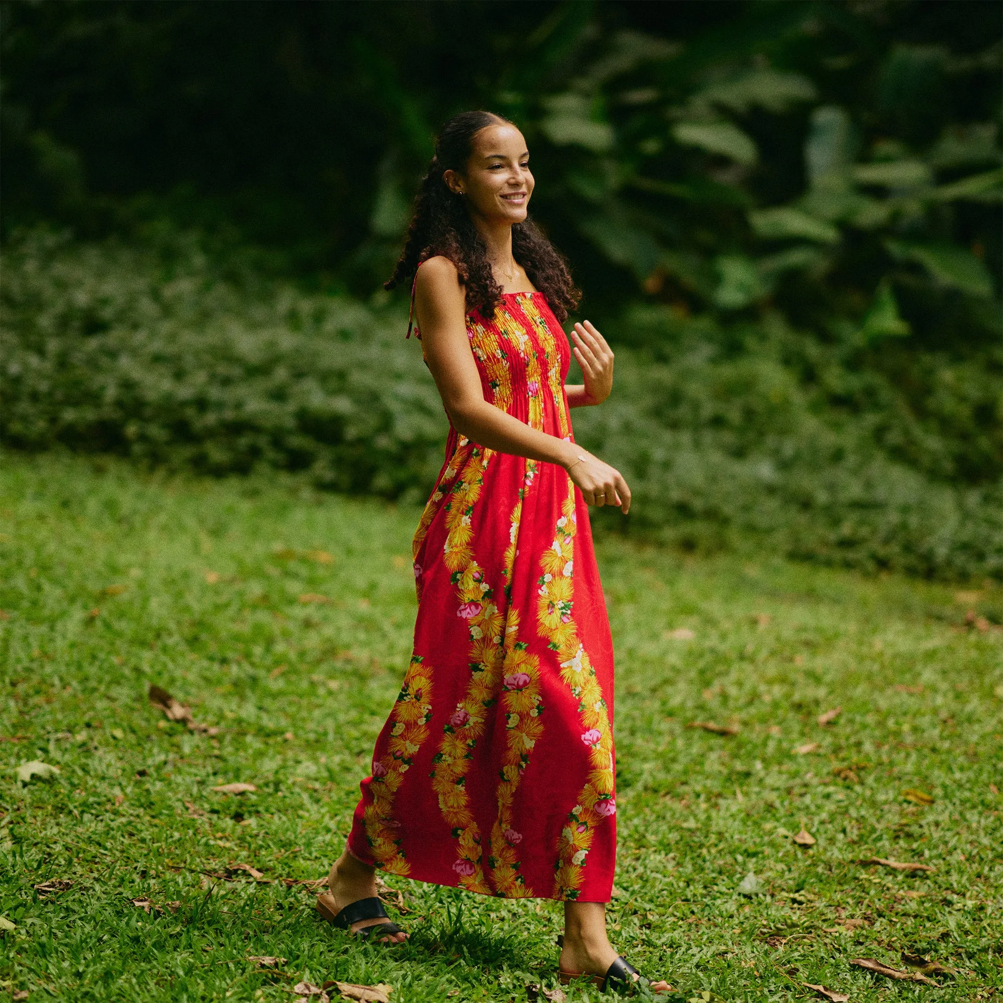 Ohia Long Smock Dress