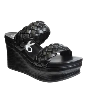 OTBT - FLUENT in BLACK Wedge Sandals