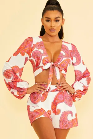Paisley Short Set