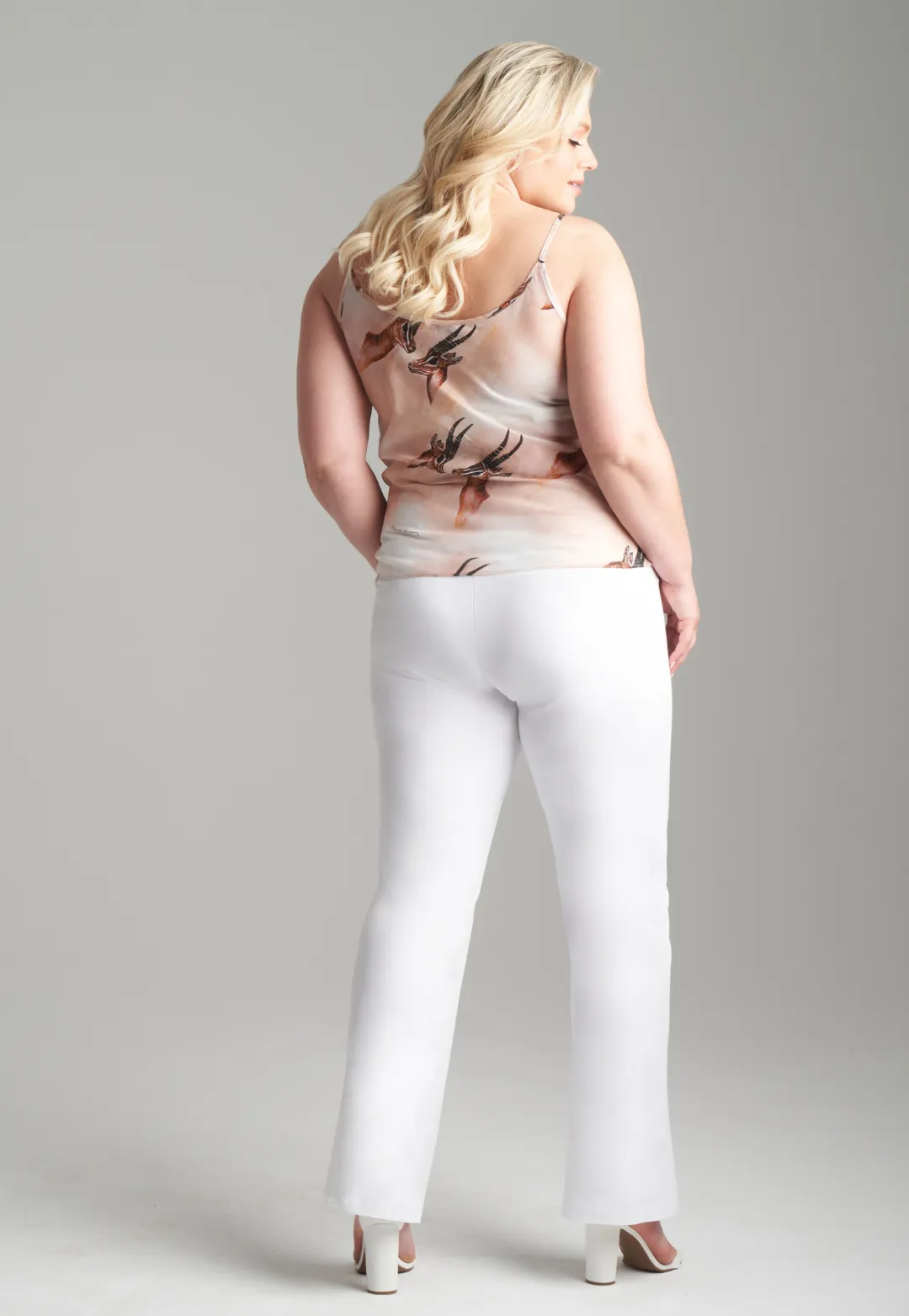 Pearl Cotton Camisole in Horn