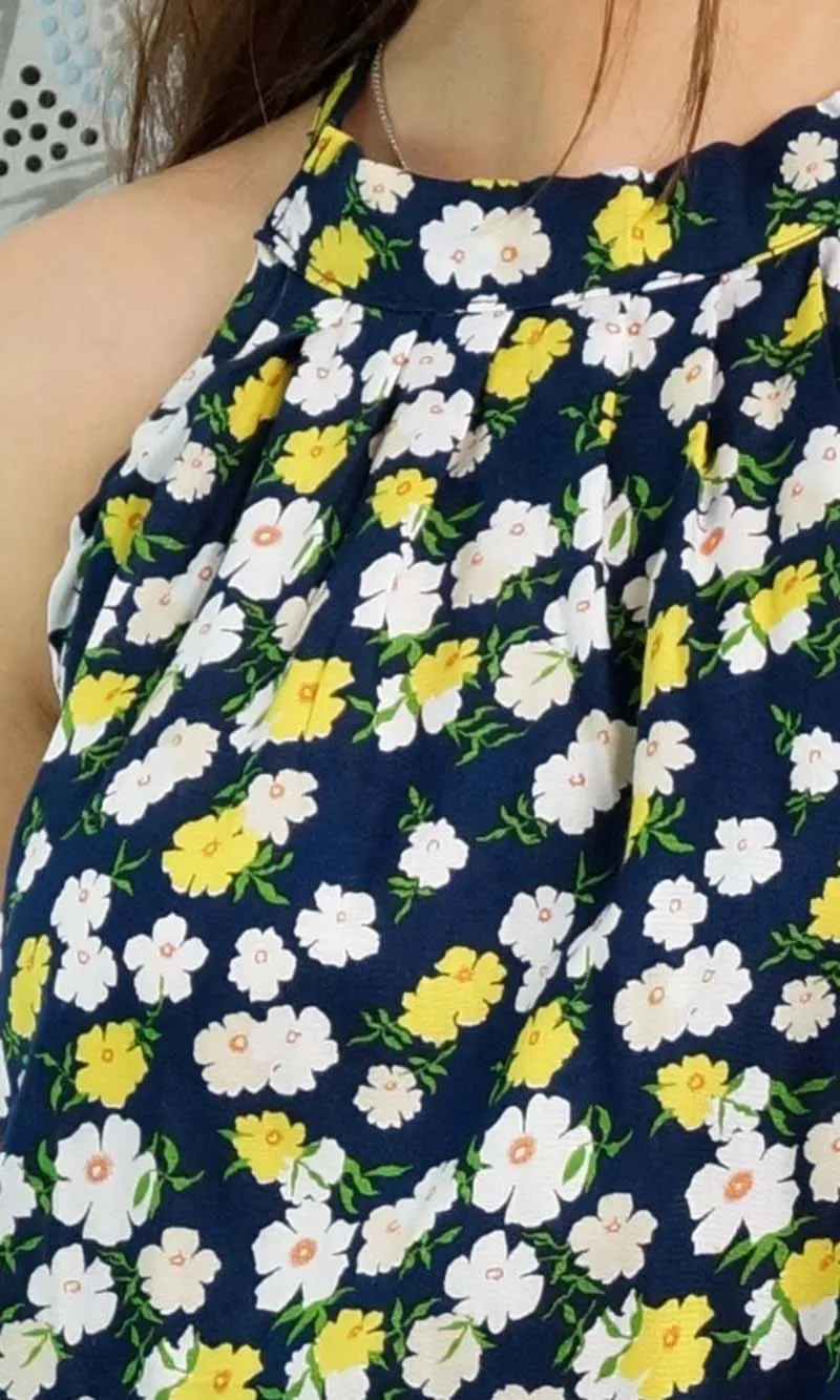 Rayon Dress Short Chloe Patchouli, More Colours
