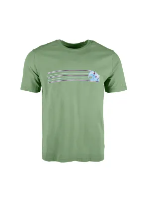 REGULAR T-SHIRT WITH FRONT PRINT