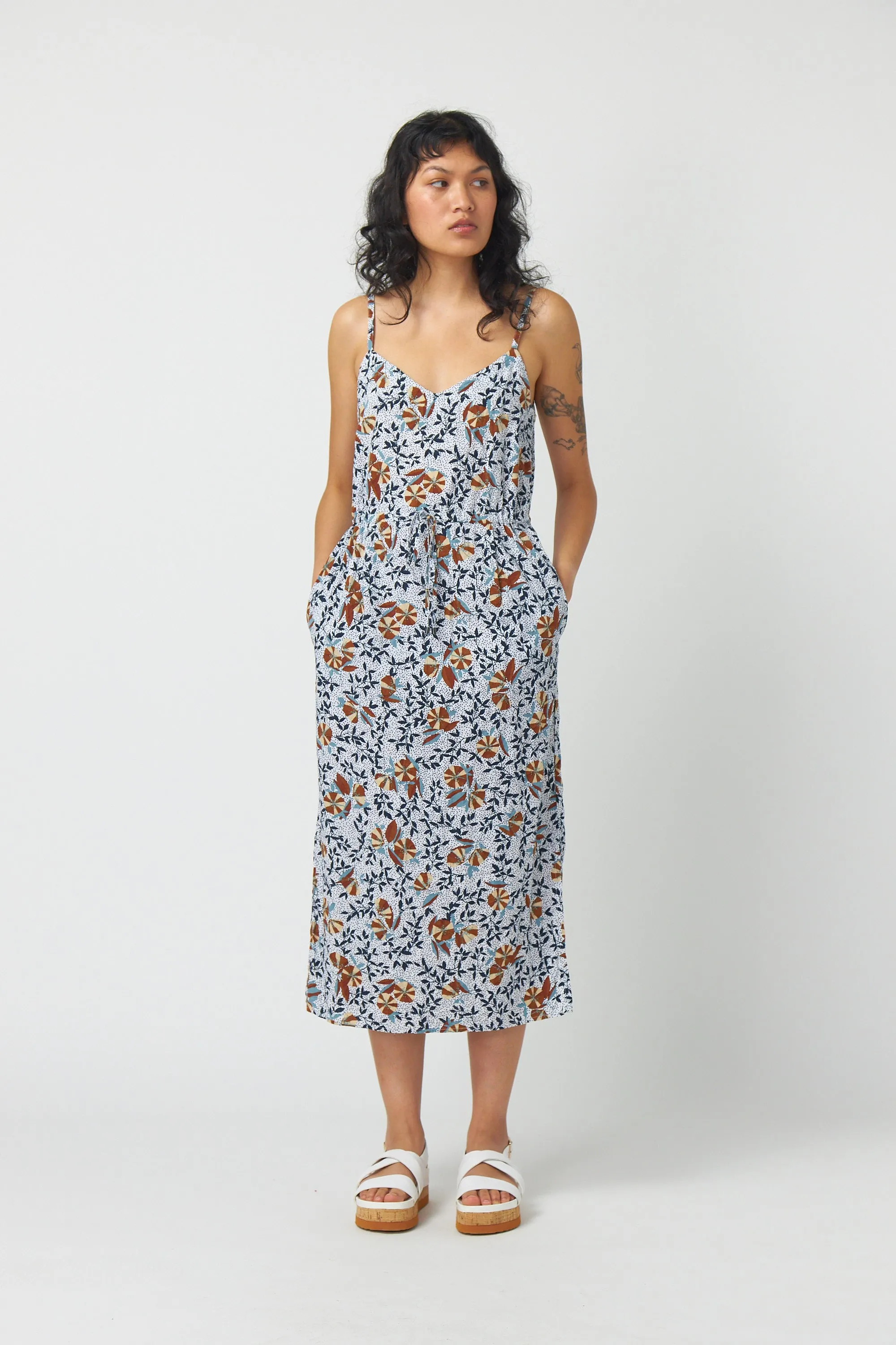 Trumpet flower sundress
