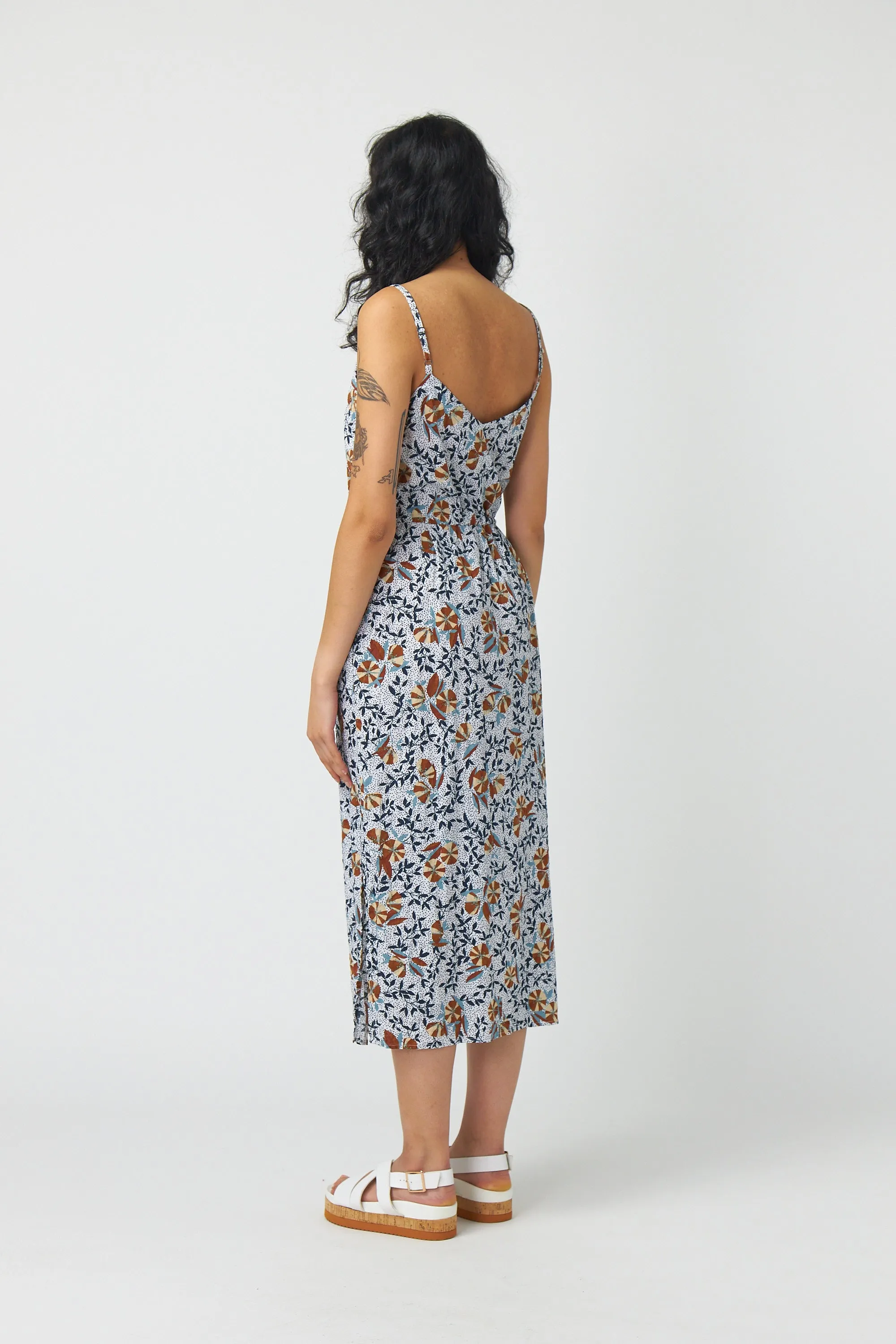 Trumpet flower sundress