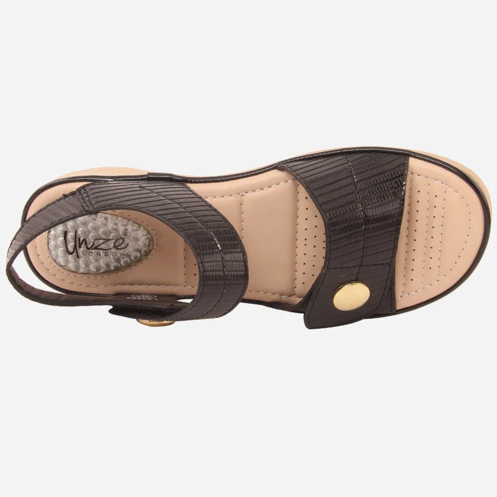 Women "LINDA"Comfort Ankle Strap Sandals