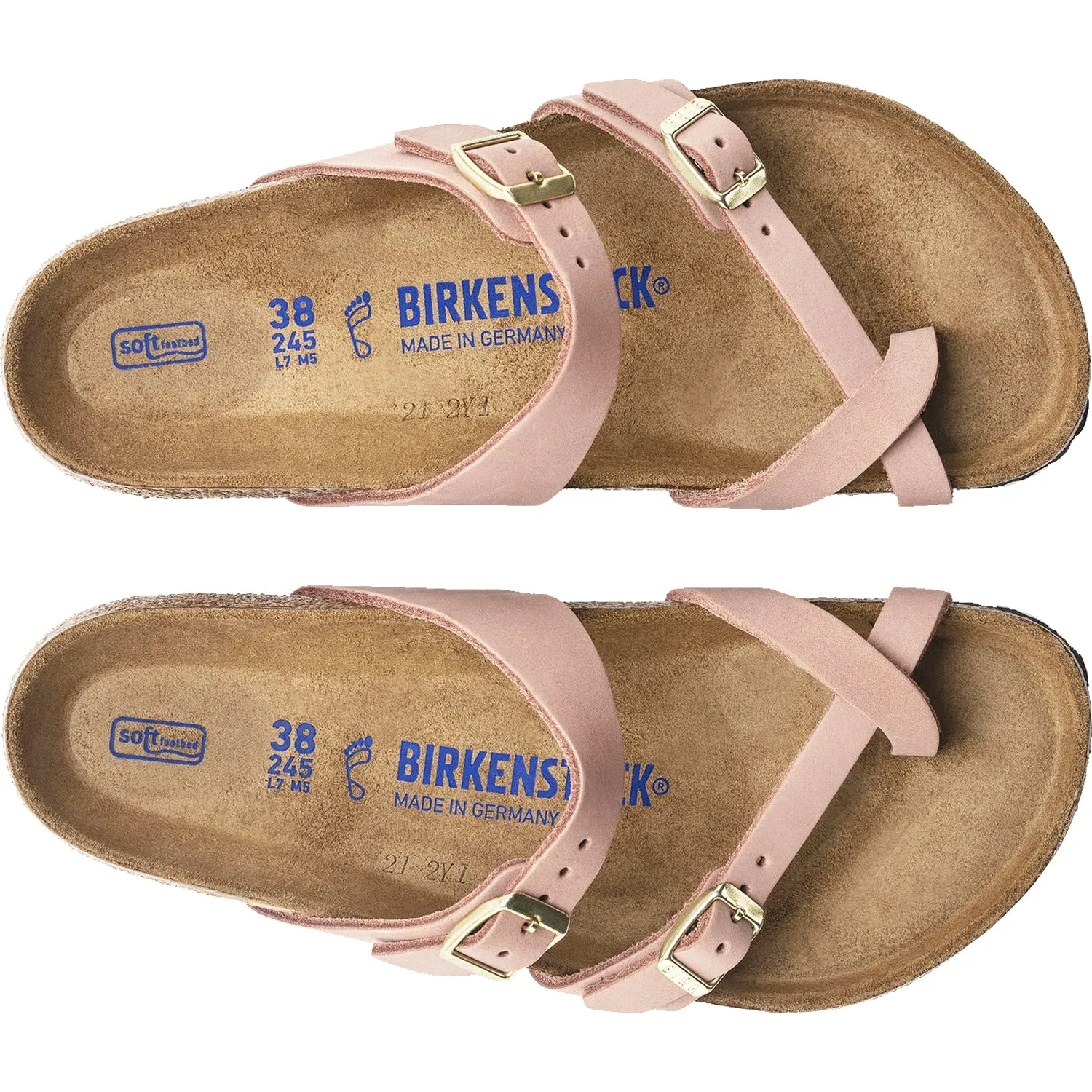 Women's Birkenstock Mayari Soft Footbed Old Rose Nubuck