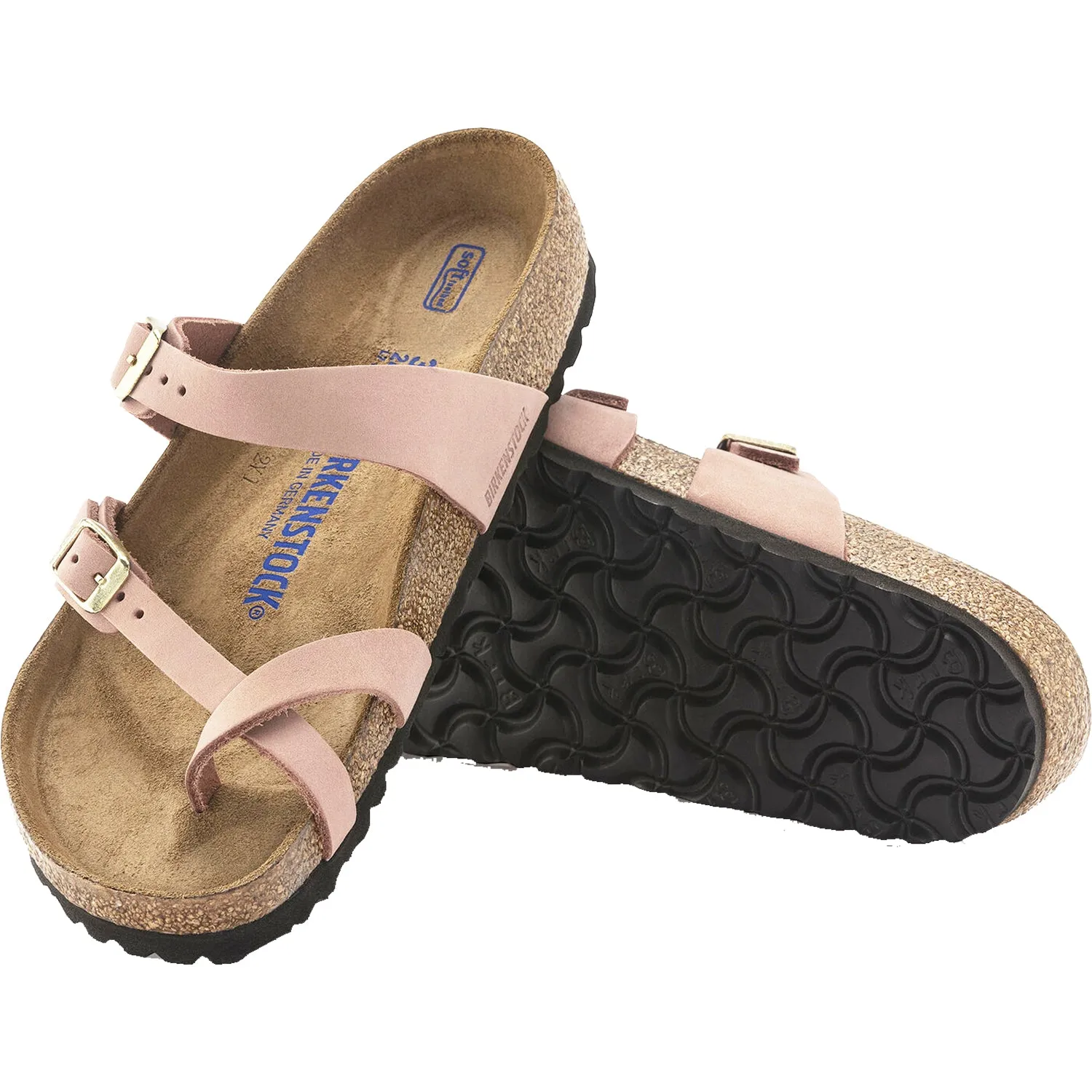 Women's Birkenstock Mayari Soft Footbed Old Rose Nubuck