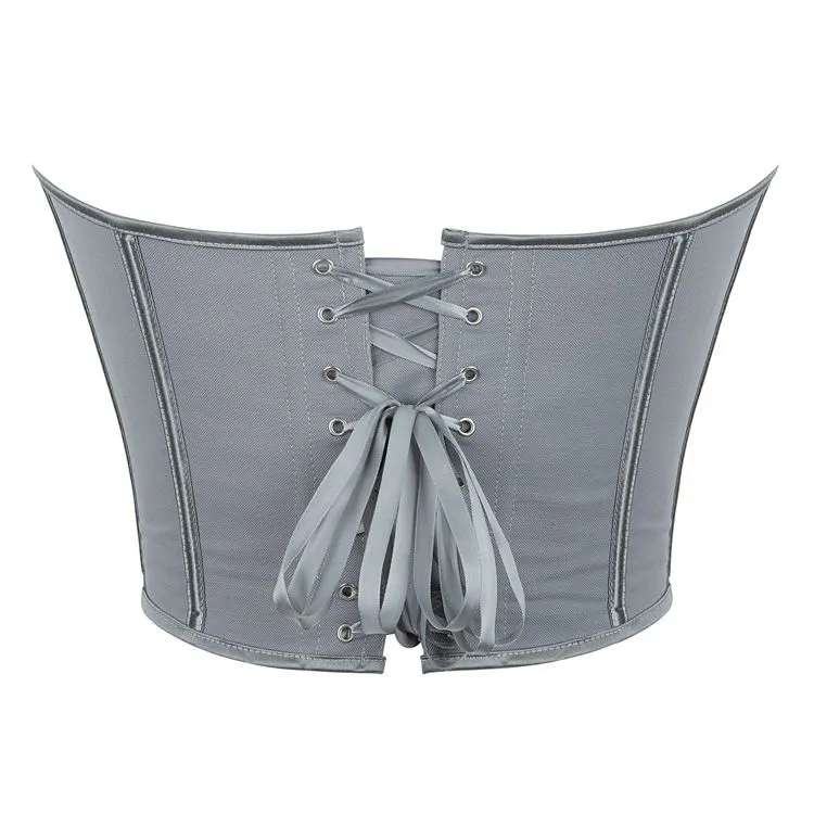 Womens Corset Tops Renaissance Boned Overbust Body Shaper Waist Cincher Bustier