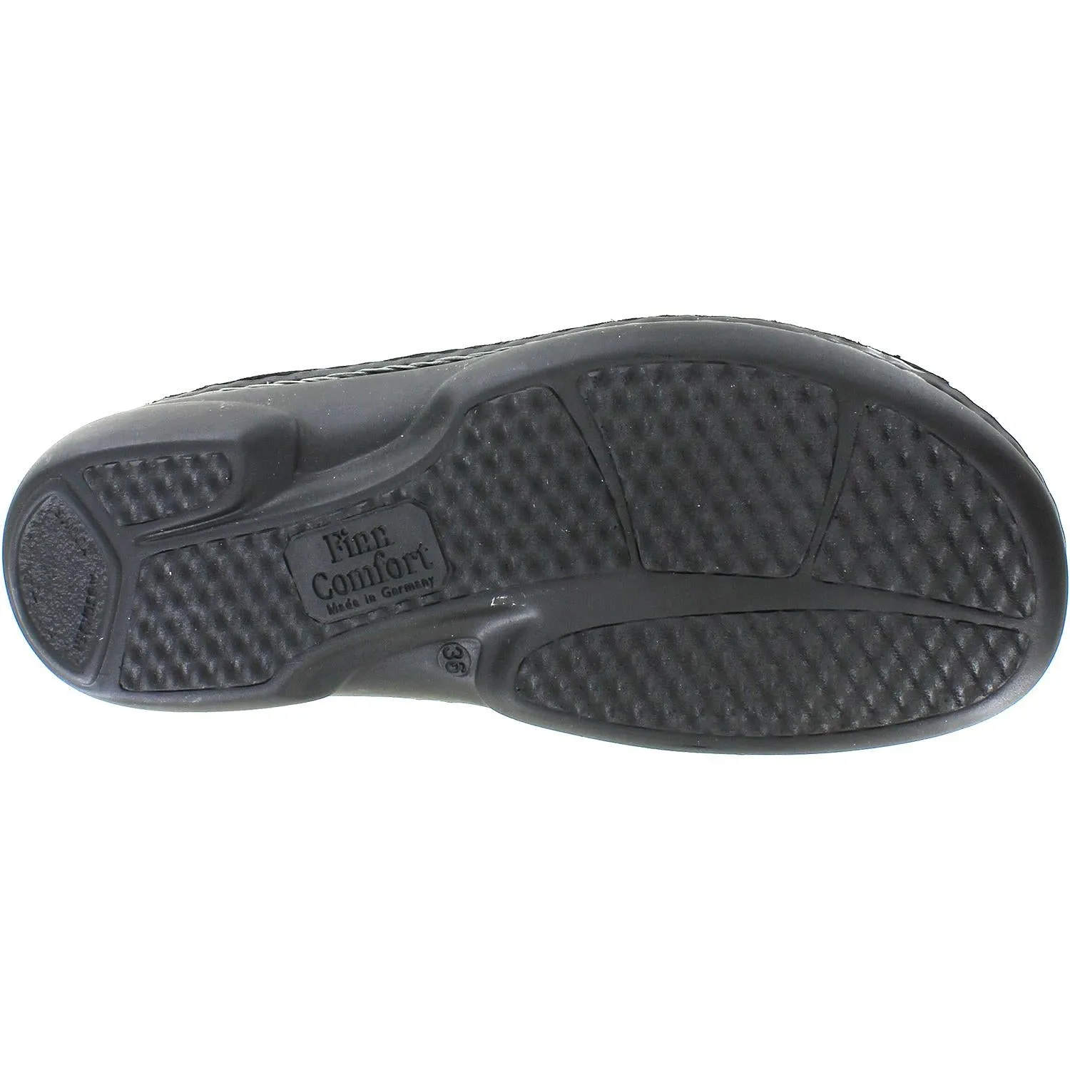 Women's Finn Comfort Menorca Soft Black Leather