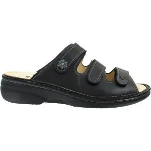 Women's Finn Comfort Menorca Soft Black Leather